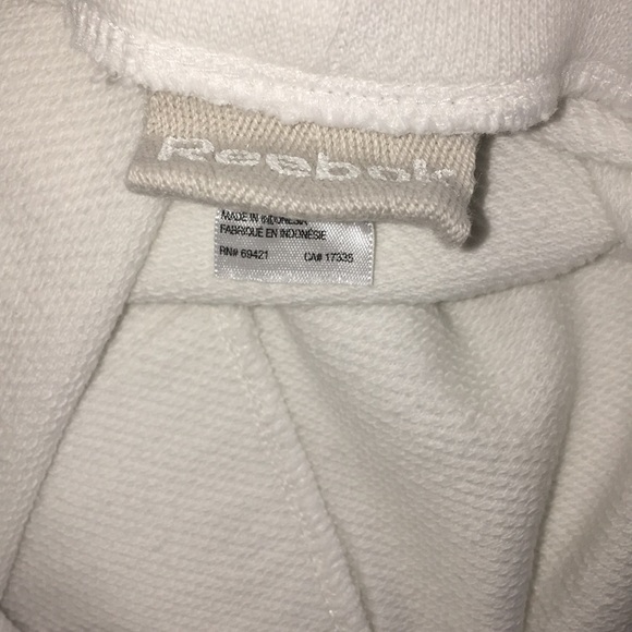 Reebok Unlined Fleece Bermuda Style Shorts - Picture 3 of 4